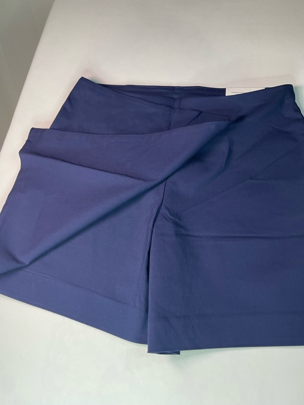 Chico's Deep Navy Stretch Skort - Picture 3 of 8